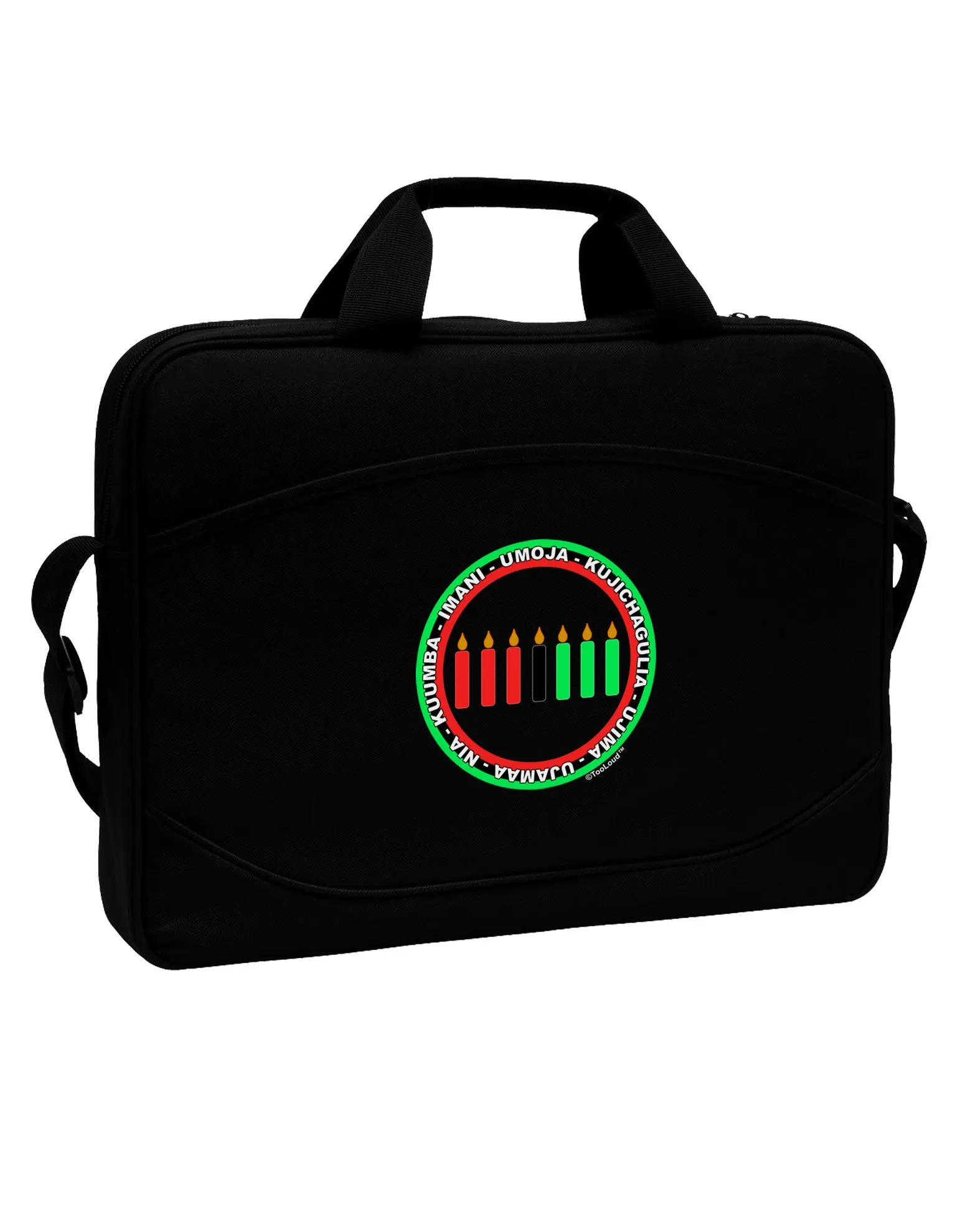 7 Principles Circle 15&#x22; Dark Laptop / Tablet Case Bag