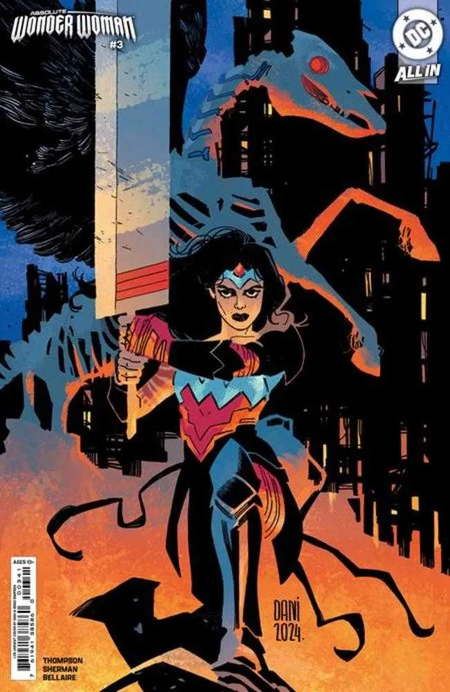 Absolute Wonder Woman #3 Cover D 1 in 25 Ratio Variant Dani Card Stock
