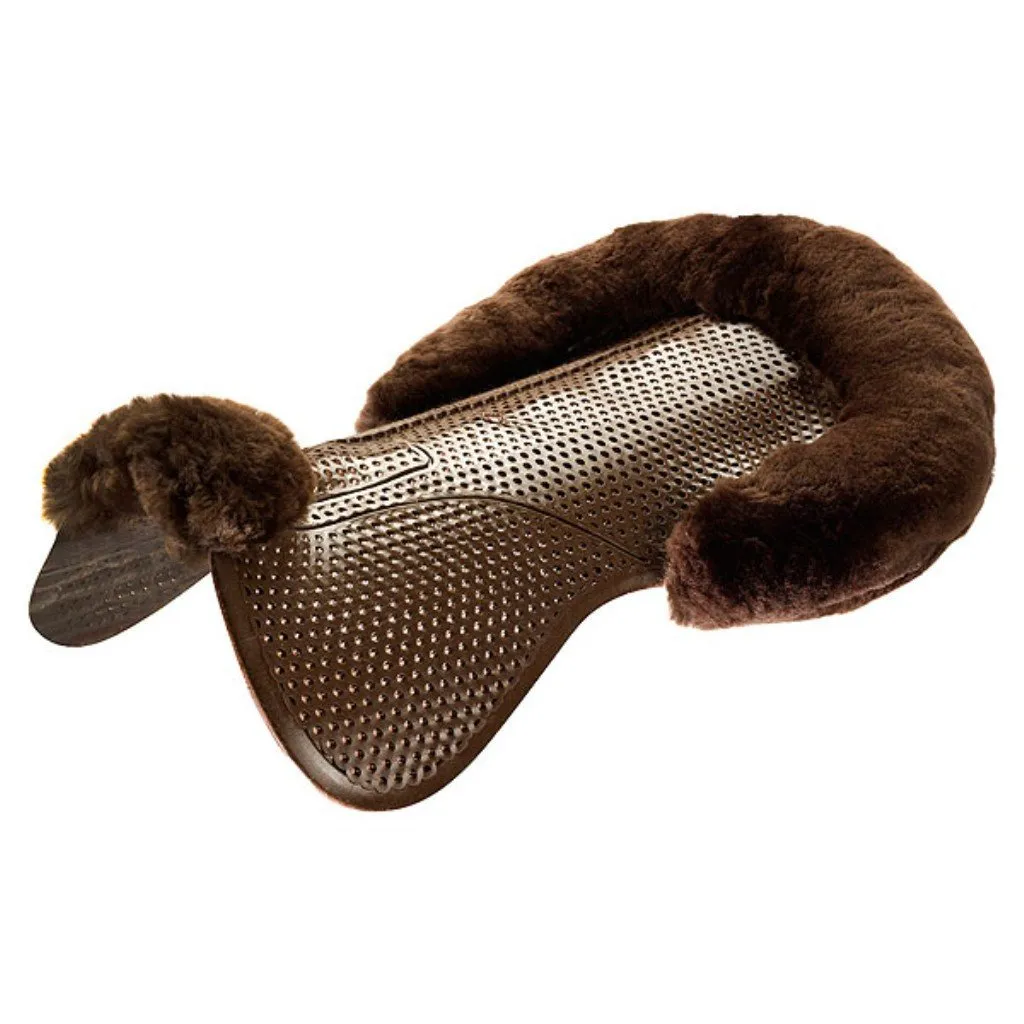 Acavallo Just-Gel Lambskin Half Pad