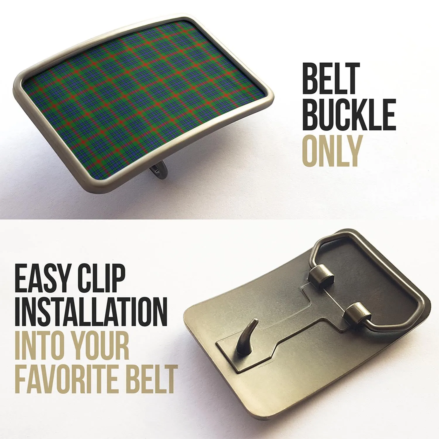 Aiton Tartan Belt Buckles