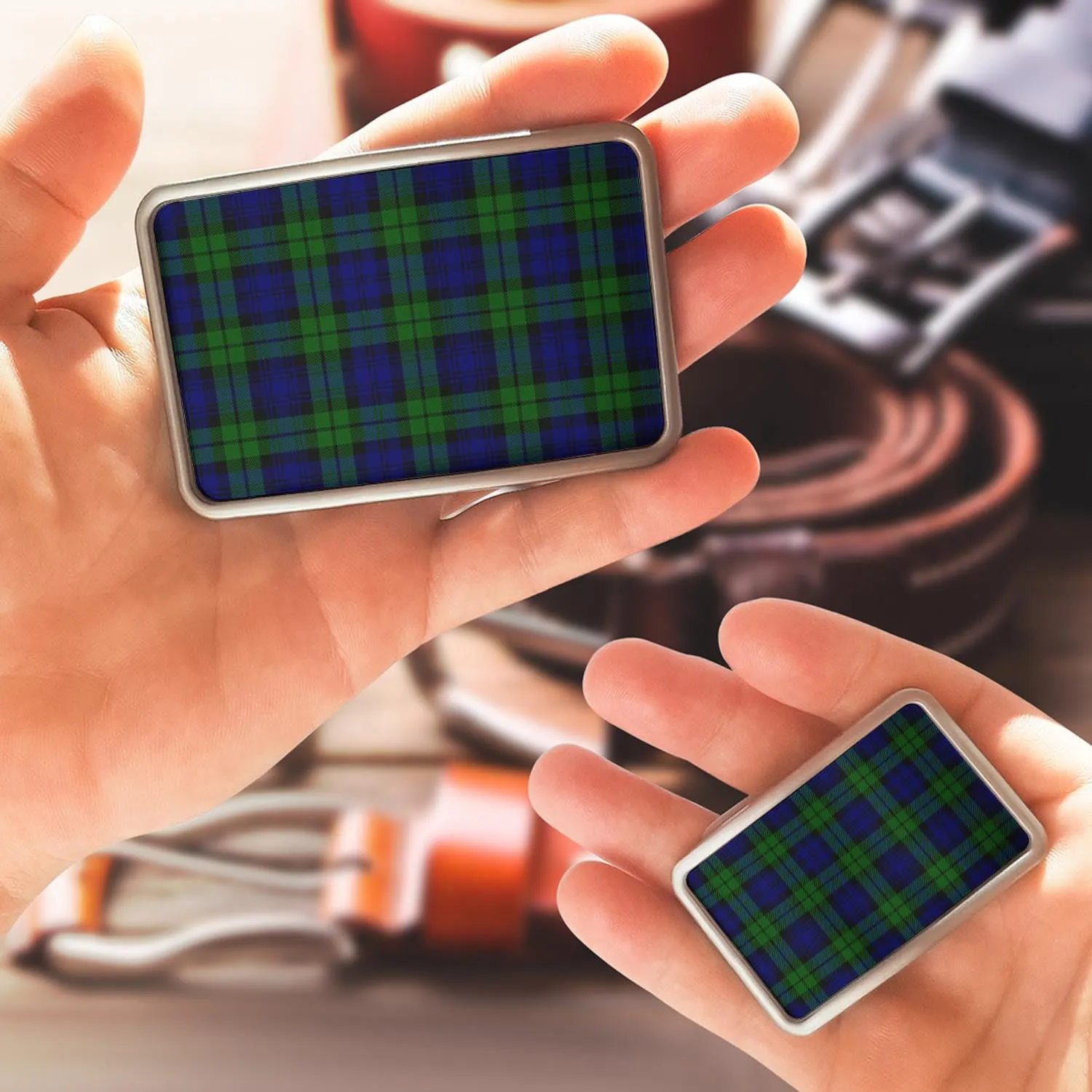 Bannatyne Tartan Belt Buckles