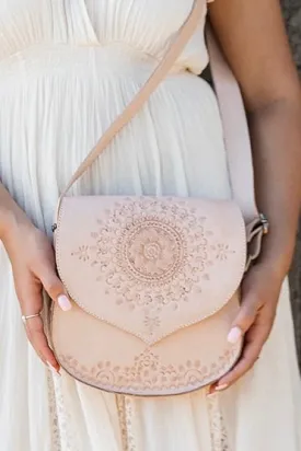 BLUSHING EARTH SADDLE BAG NATURAL