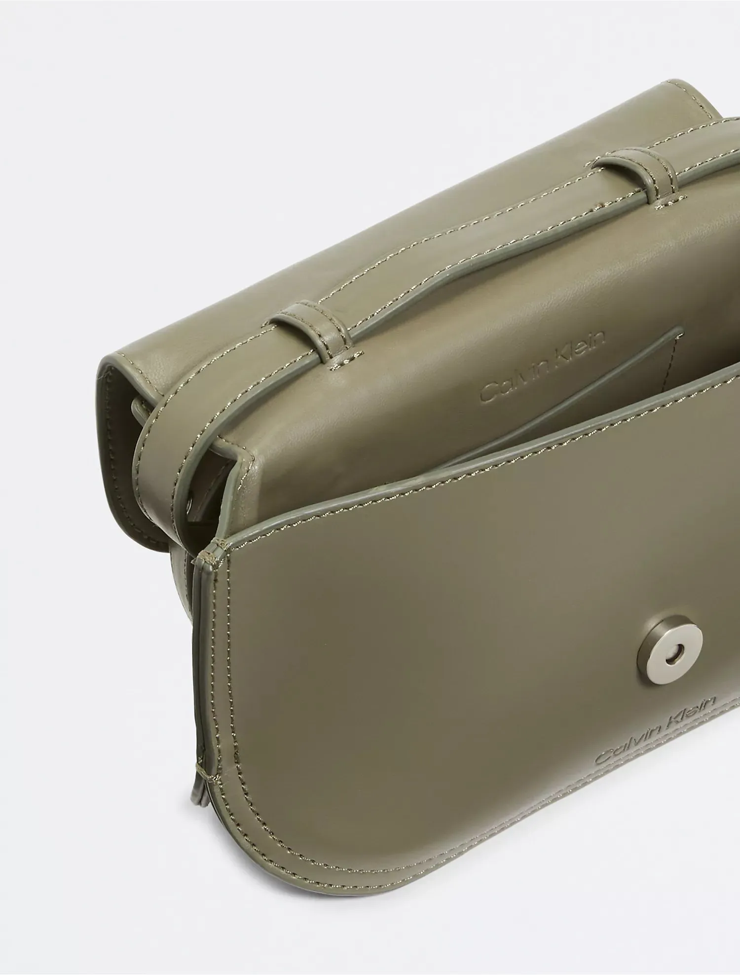 Calvin Klein Elemental Mini Flap Messenger Bag - Women