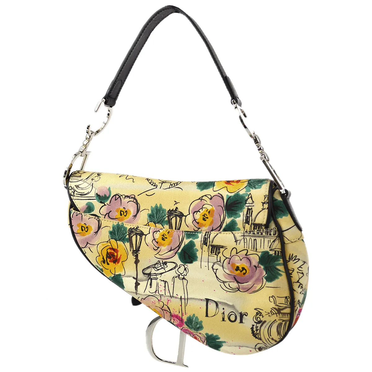 Christian Dior 2005 John Galliano Saddle Handbag