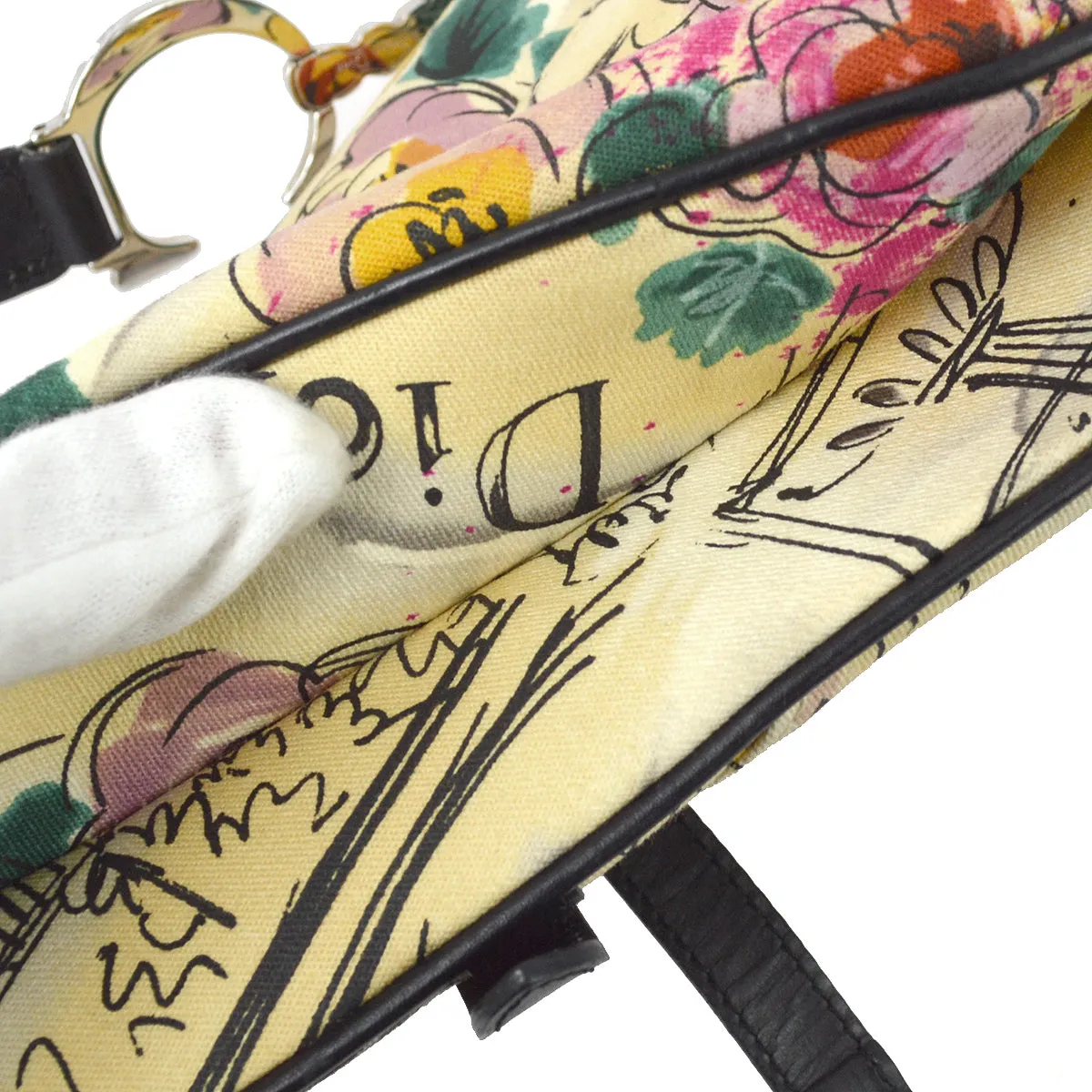 Christian Dior 2005 John Galliano Saddle Handbag