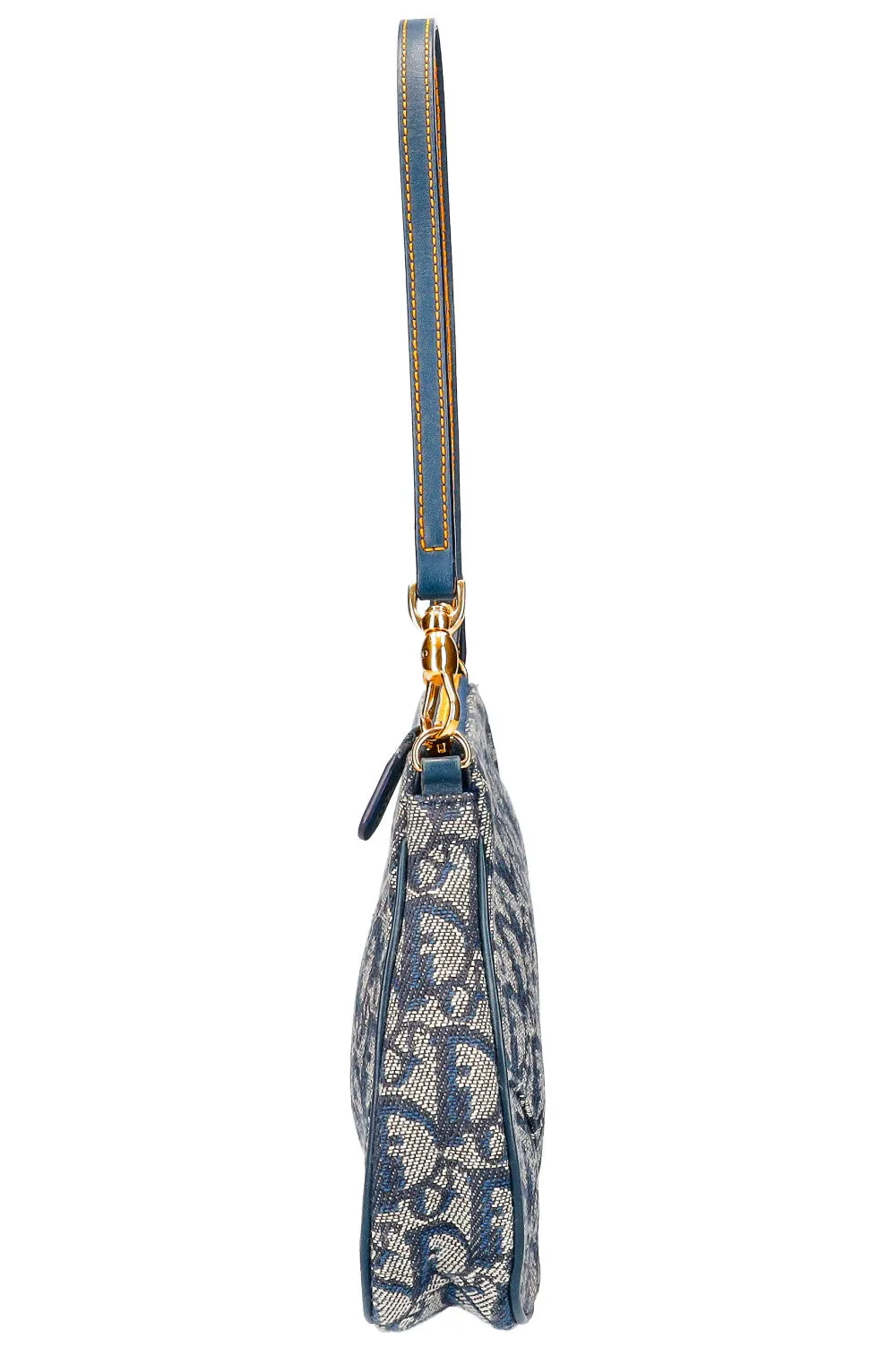 CHRISTIAN DIOR Vintage Oblique Saddle Pochette