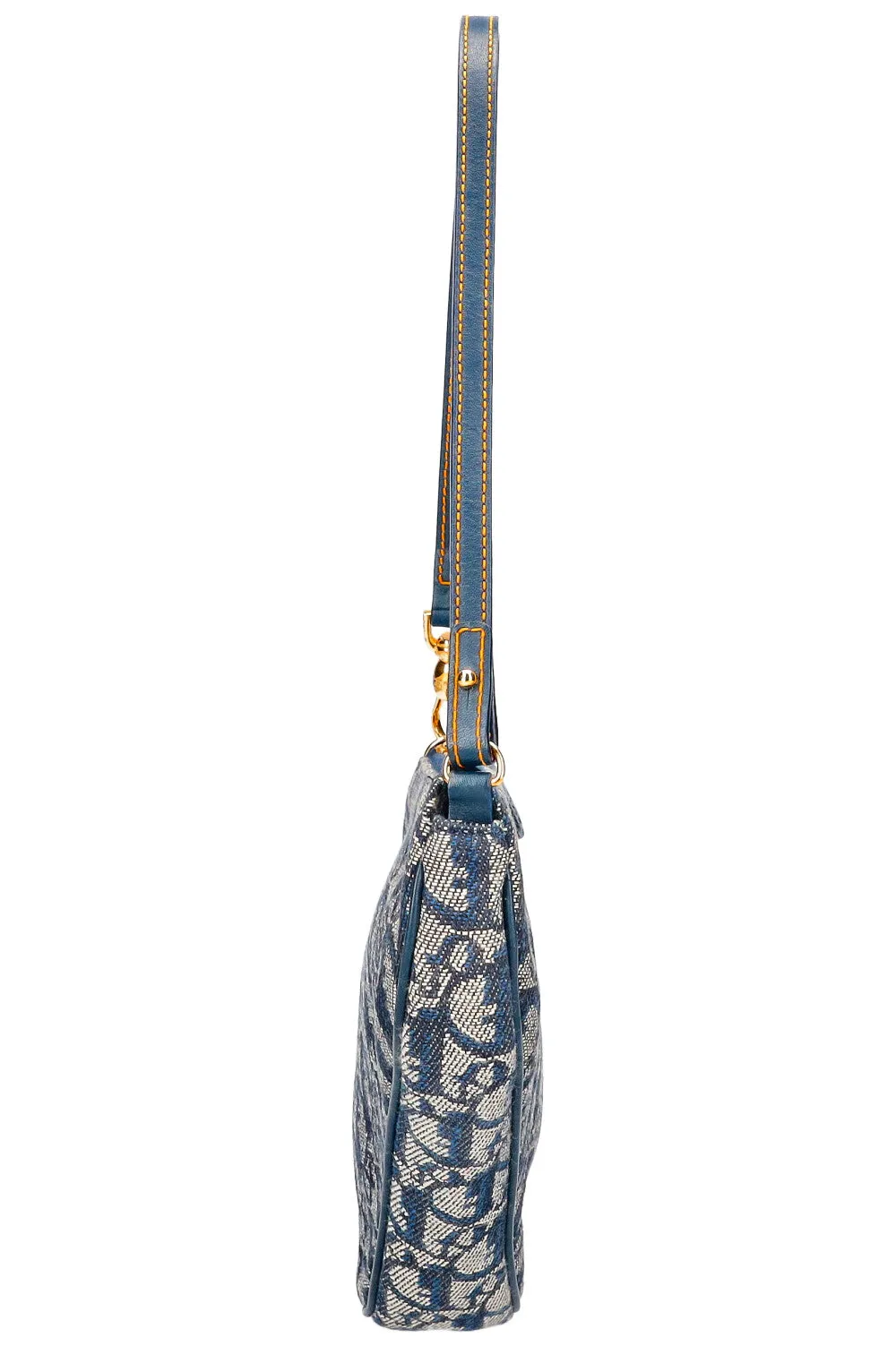 CHRISTIAN DIOR Vintage Oblique Saddle Pochette