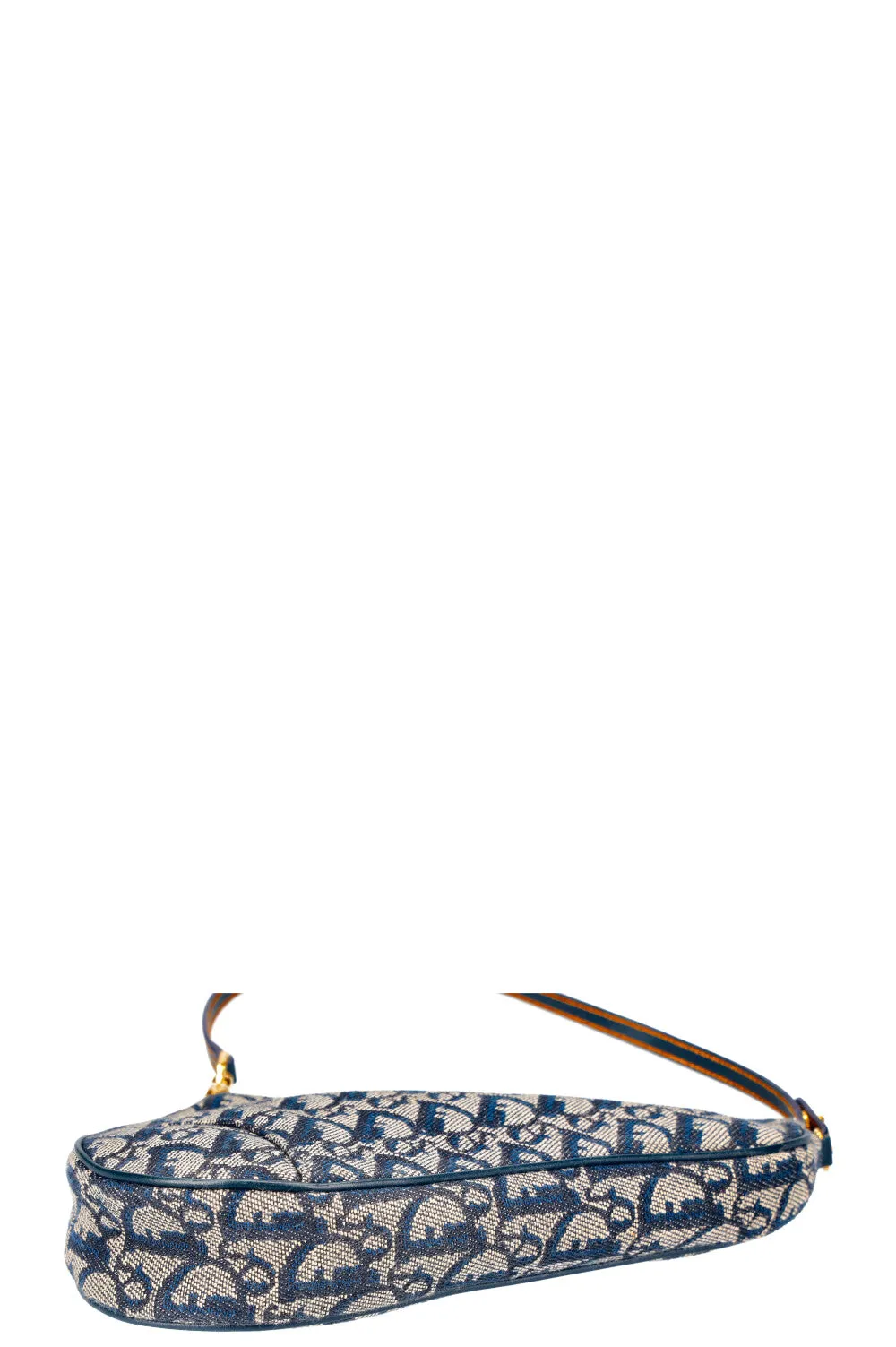 CHRISTIAN DIOR Vintage Oblique Saddle Pochette