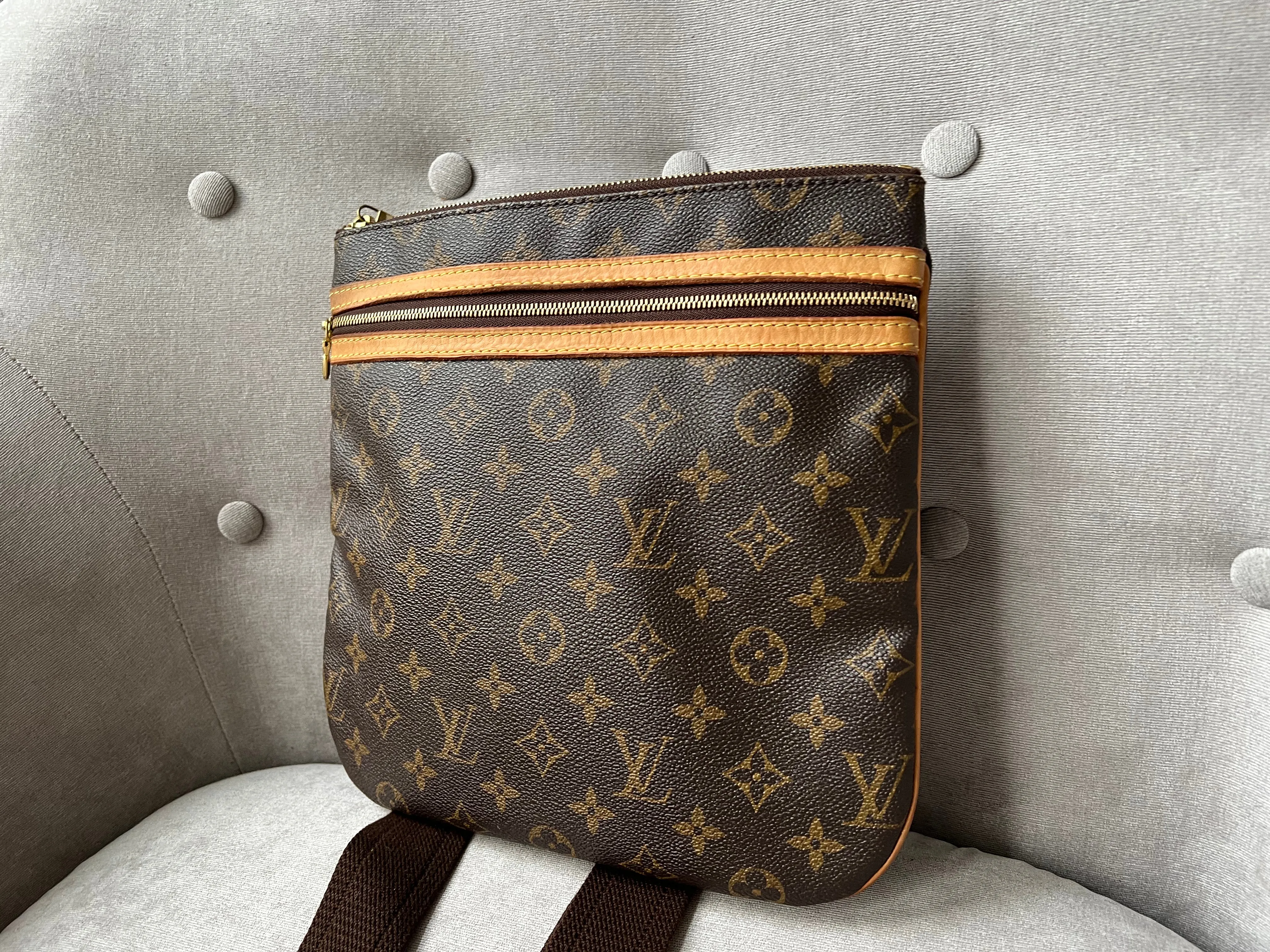 Louis Vuitton  Bosphore Messenger Monogram