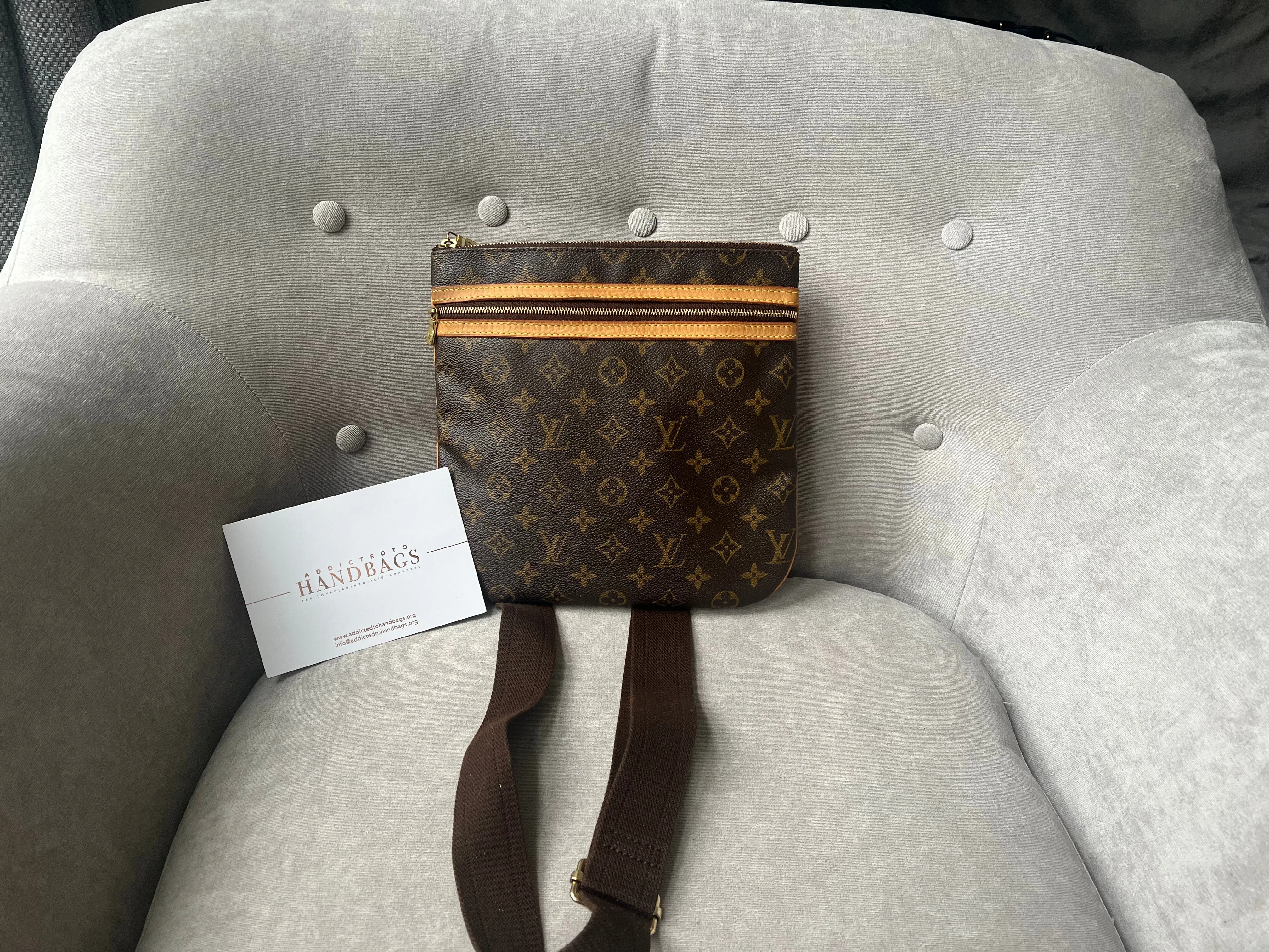 Louis Vuitton  Bosphore Messenger Monogram