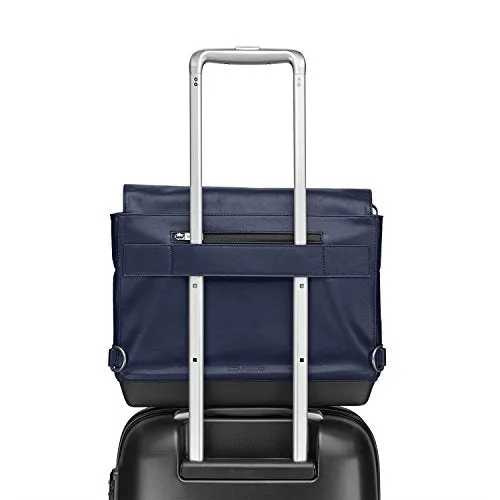 Moleskine Classic Slim Messenger Bag, Sapphire Blue