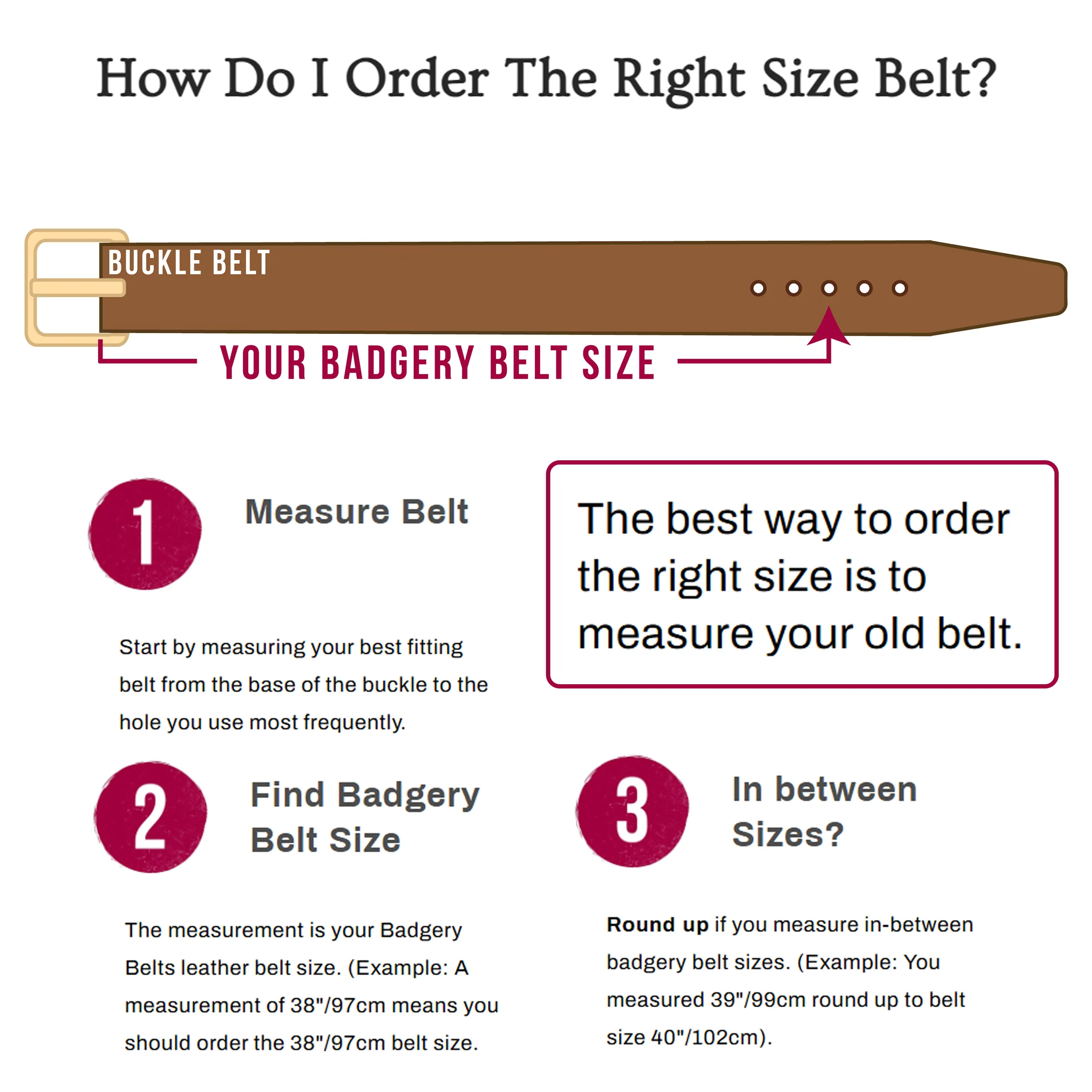 Monash Kangaroo Plaited Mens Buckle Belt (30mm Wide)