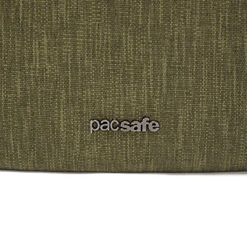 Pacsafe Men's Metrosafe X Anti Theft Crossbody Pouch, Tweed Green, 2.5L