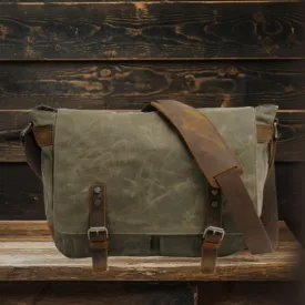 RENO | Canvas Laptop Messenger Bag