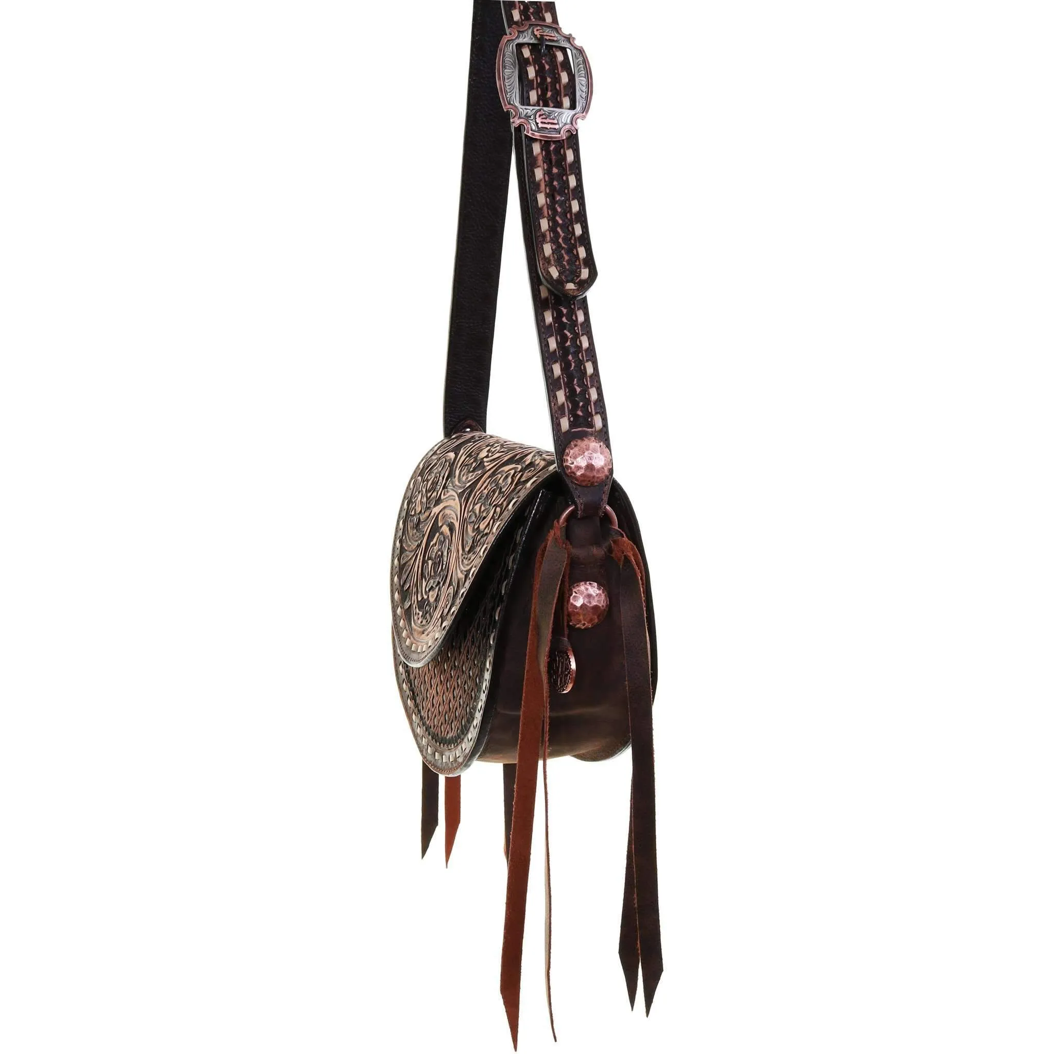 SB22 - Tularosa Brown Vintage Saddle Bag