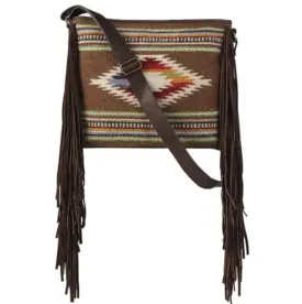 Sheridan Brown Aztek Messenger Bag