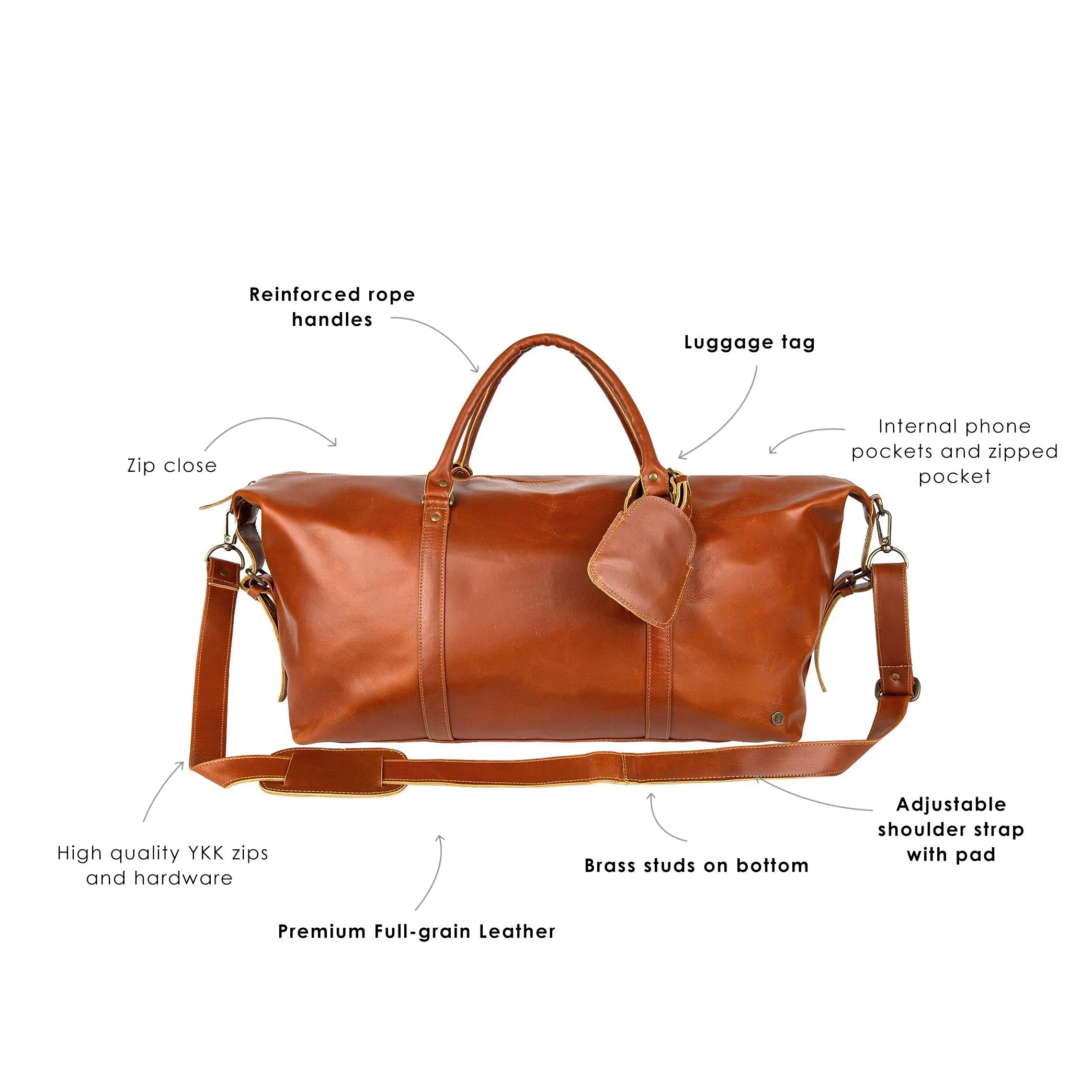 The Armada Duffle (Tan)