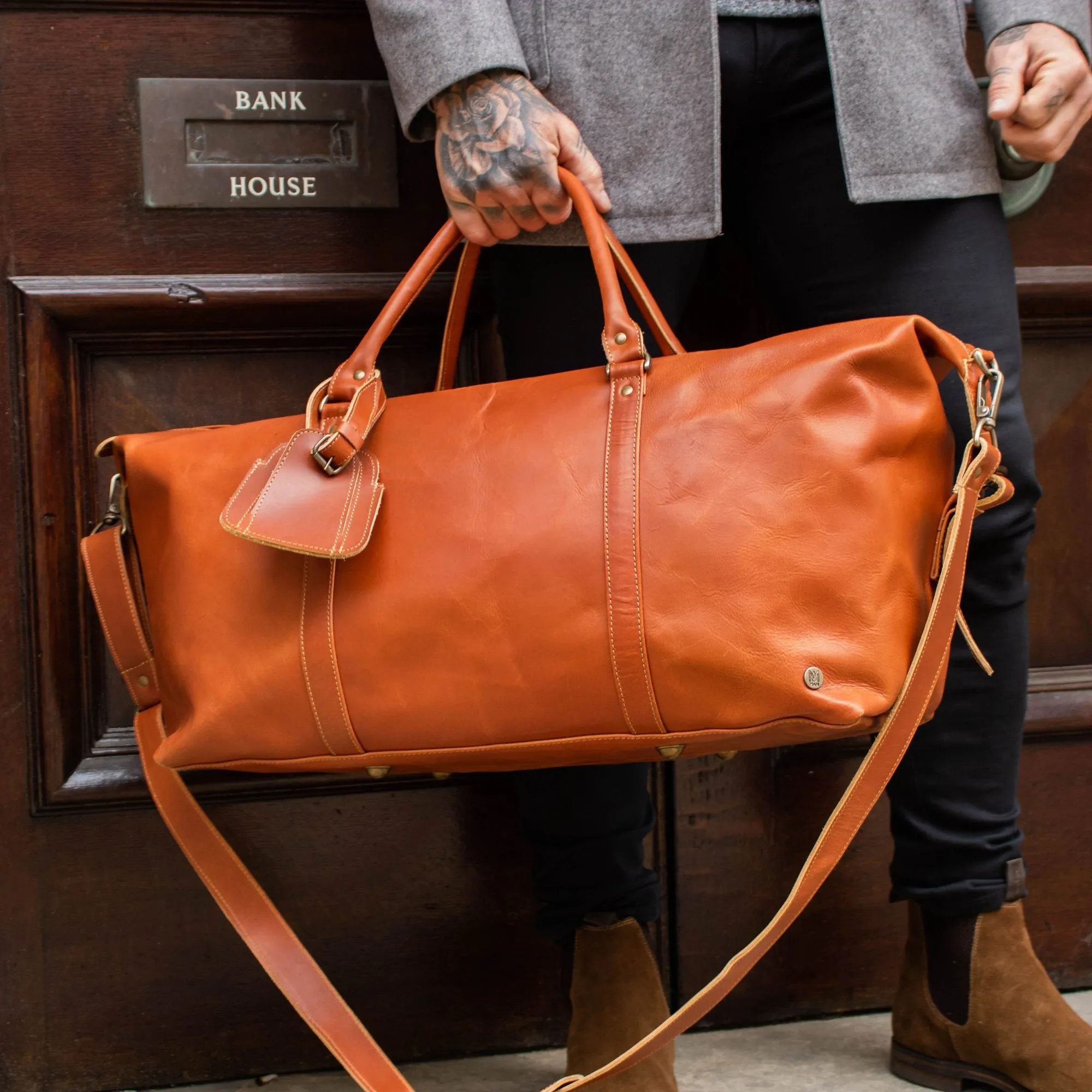The Armada Duffle (Tan)