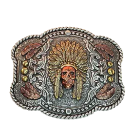 The Crazy Horse Chief Belt Buckle