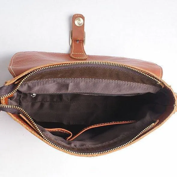Woosir Women's Crossbody Messenger Bag Leather Handmade